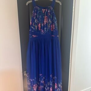 Candie's Blue Floral Dress